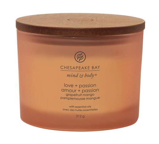 Chesapeake Bay mirisna svijeća, fitilja love & passion, grapefruit mango, 312 g