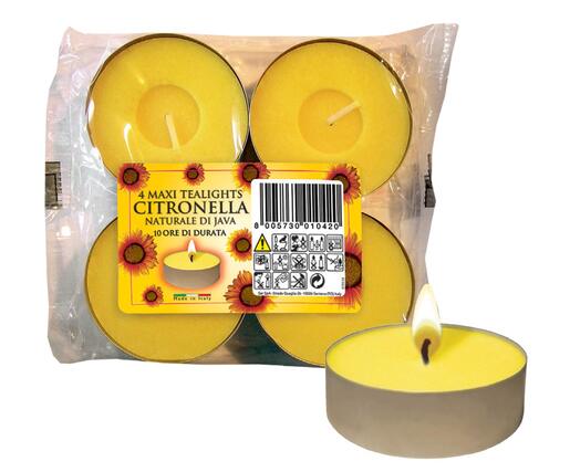 Citronella svijeća čajna, Large Corfu, 4/1