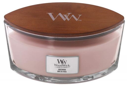 WoodWick mirisna svijeća, Elipse, Rosewood