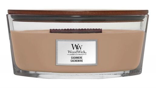 WoodWick mirisna svijeća, Elipse, Cashmere