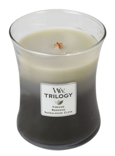 WoodWick mirisna svijeća, Medium, Warm Woods