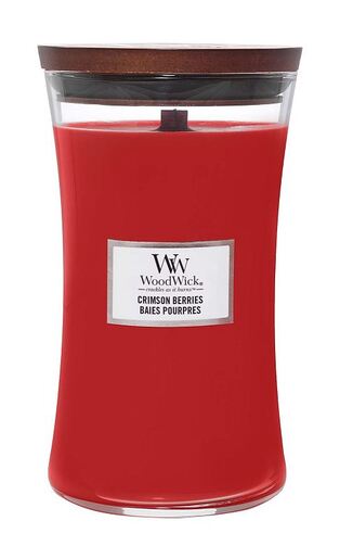 WoodWick mirisna svijeća, Large, Crimson Berries