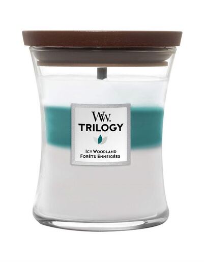 WoodWick mirisna svijeća, Medium, Icy Woodland