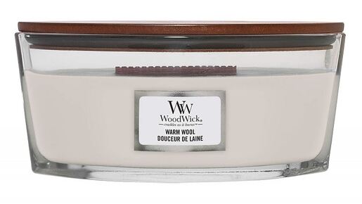 WoodWick mirisna svijeća, Elipse, Warm Wool