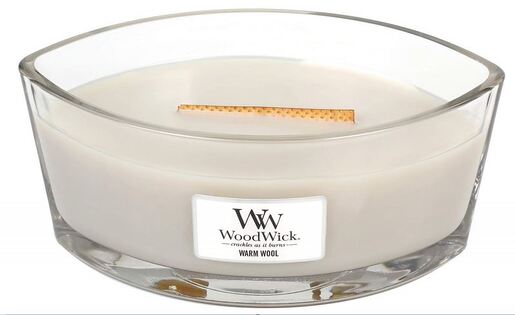WoodWick mirisna svijeća, Elipse, Warm Wool