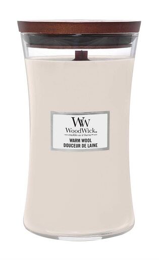WoodWick mirisna svijeća, Large, Warm Wool
