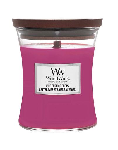 WoodWick mirisna svijeća, Medium, Wild Berry & Beets
