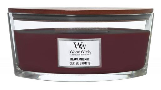 WoodWick mirisna svijeća, Elipse, Black Cherry