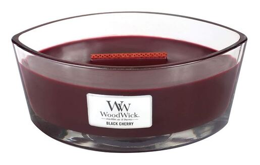WoodWick mirisna svijeća, Elipse, Black Cherry