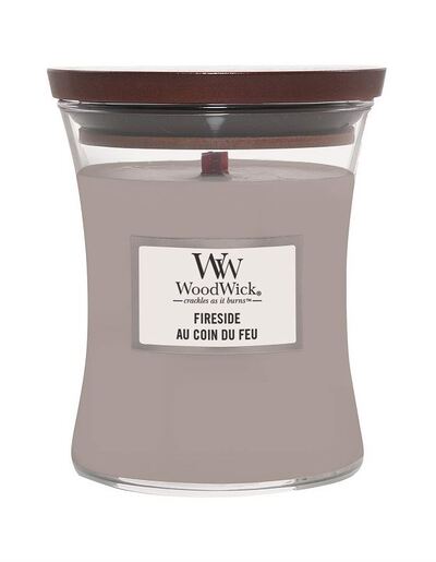 WoodWick mirisna svijeća, Medium, Fireside