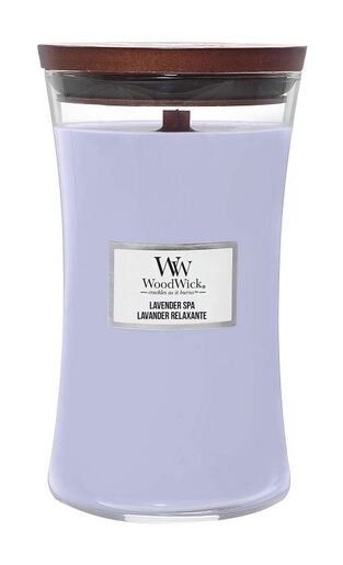 WoodWick mirisna svijeća, Large, Lavander Spa