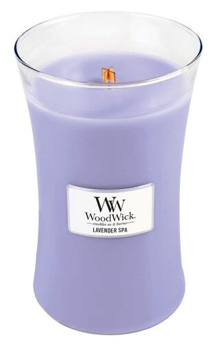 WoodWick mirisna svijeća, Large, Lavander Spa