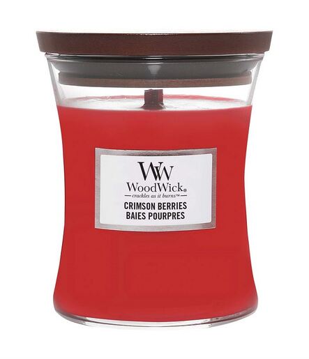 WoodWick mirisna svijeća, Mini, Crimson Berries