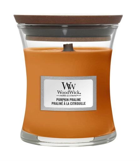 WoodWick mirisna svijeća, Mini, Pumpkin Praline