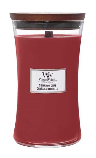 WoodWick mirisna svijeća, Large, Cinnamon Chai