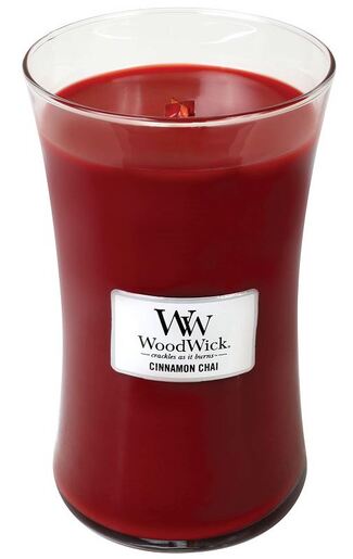 WoodWick mirisna svijeća, Large, Cinnamon Chai