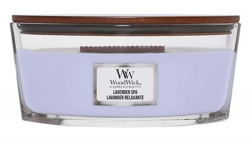 WoodWick mirisna svijeća, Elipse, Lavander Spa