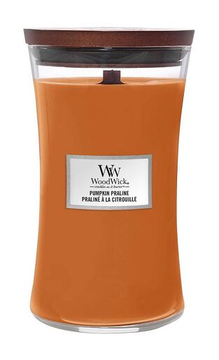 WoodWick mirisna svijeća, Large, Pumpkin Praline
