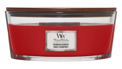 WoodWick mirisna svijeća, Elipse, Crimson Berries