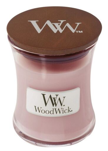 WoodWick mirisna svijeća, Mini, Rosewood