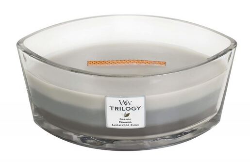 WoodWick mirisna svijeća, Elipse, Warm Woods