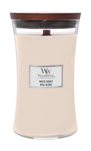 WoodWick mirisna svijeća, Large, White Honey