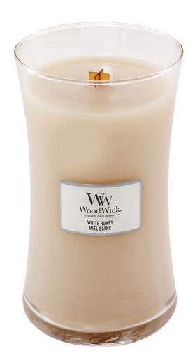 WoodWick mirisna svijeća, Large, White Honey