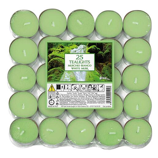 Petali Candles mirisna svijeća Čajna White Musk 25/1