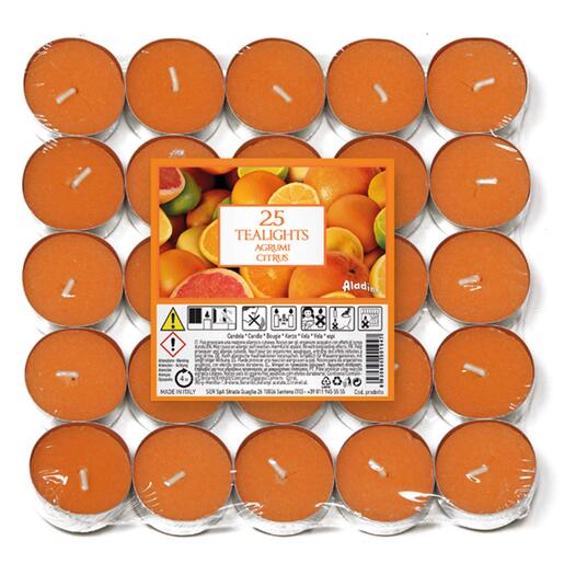 Petali Candles mirisna svijeća Čajna Citrus 25/1