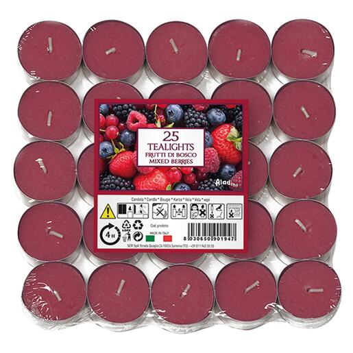 Petali Candles mirisna svijeća Čajna Mixed Berries 25/1