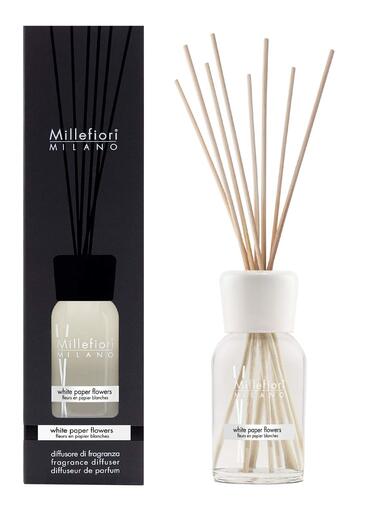 Millefiori Milano White Paper Flowers, 250 ml