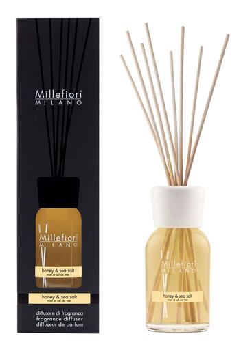 Millefiori Milano difuzor, Honey & Sea Salt, 100 ml