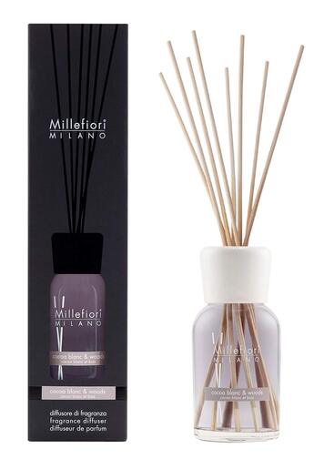 Millefiori Milano difuzor, Cocoa Blanc & Woods, 250 ml