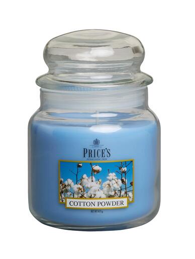 Prices Candles mirisna svijeća - Medium Cotton Powder