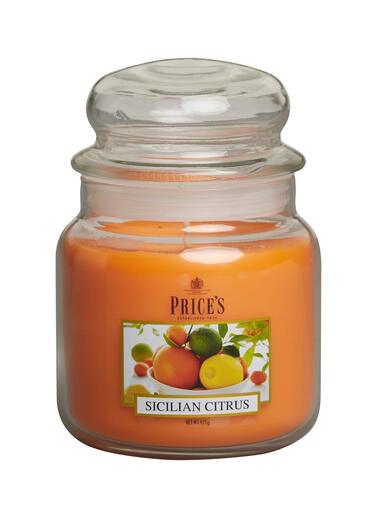 Prices Candles mirisna svijeća - Medium Sicilian Citrus