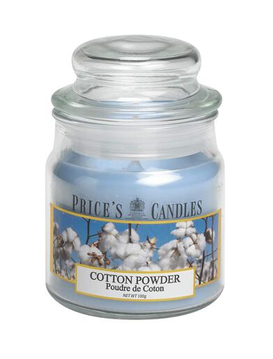 Prices Candles mirisna svijeća - Small Cotton Powder