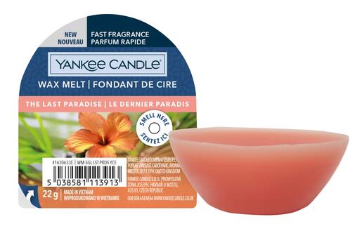 Yankee Candle vosak, New Wax Melt, The Last Paradise
