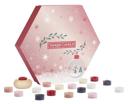 Yankee Candle poklon set, 18 Tea Light & 1 Holder