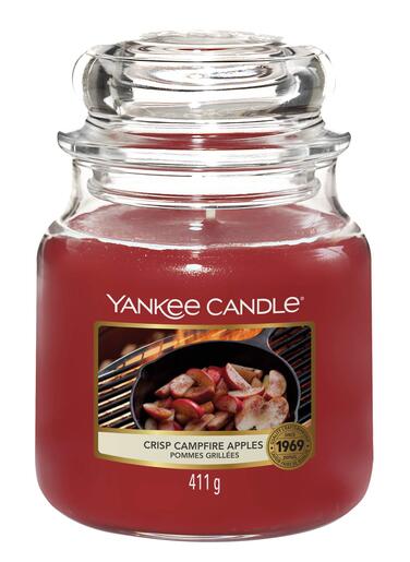 Yankee Candle mirisna svijeća, Medium, Crisp Campfire Apples