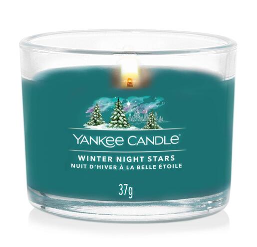 Yankee Candle mirisna svijeća, Filled Votive, Winter Night Stars