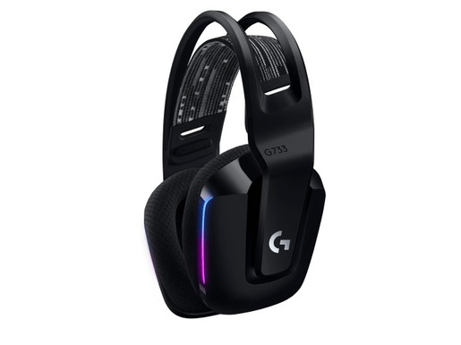 Logitech Gaming G733 Lightspeed, RGB, bežične slušalice, crne (981-000864)