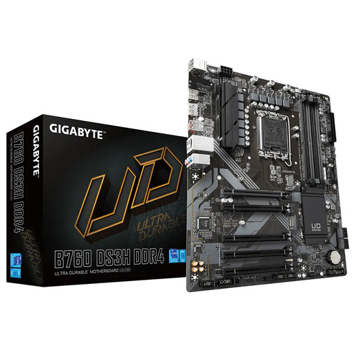 Matična ploča Gigabyte B760 DS3H DDR4, Intel B760, LGA1700, mATX