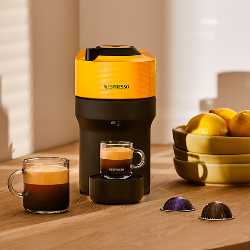 Nespresso aparat za kavu Vertuo Pop, žuti