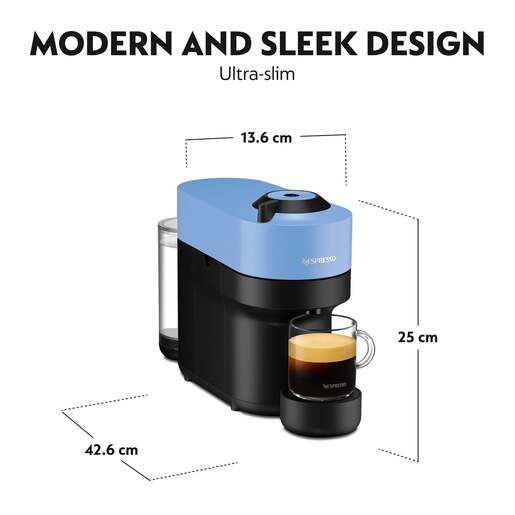 Nespresso aparat za kavu Vertuo Pop, plavi