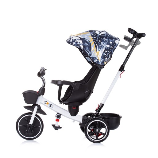 Chipolino tricikl Smart Black/White