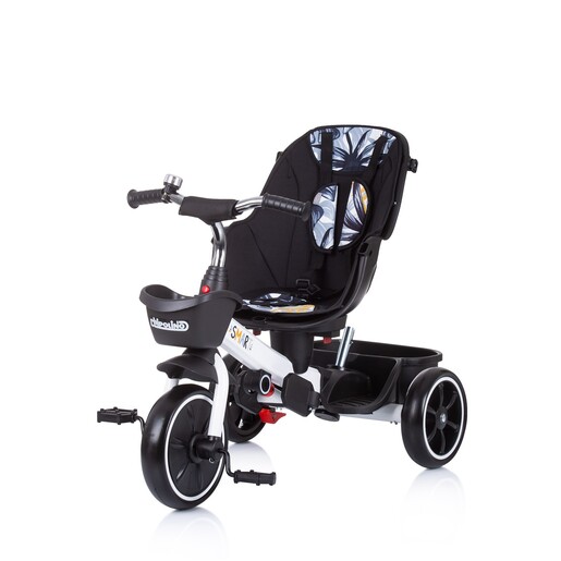 Chipolino tricikl Smart Black/White