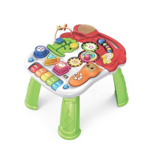 Petite&Mars Activity 2u1 hodalica i stol za igru, rainbow