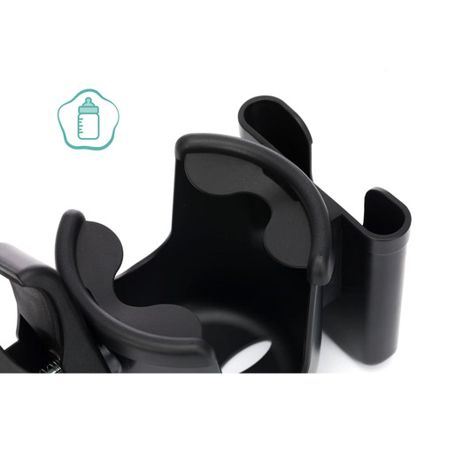 Fillikid držač za bocu i mobitel, crni