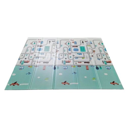 Petite&Mars dvostrana podloga za igru Campy, Elephant City