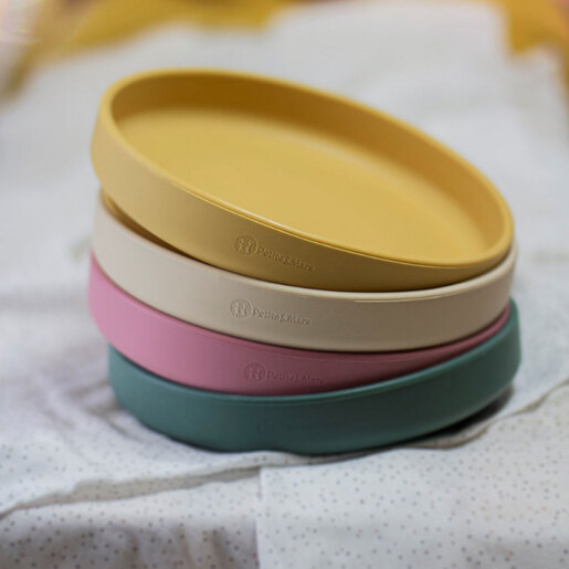 Petite&Mars silikonski tanjur s vakuumom Take&Match, Desert Sand